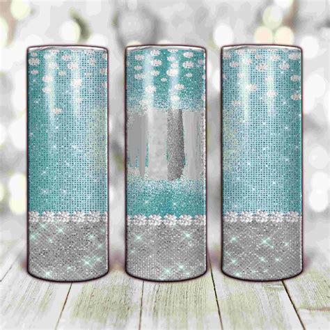 Rhinestone tumbler template design 2