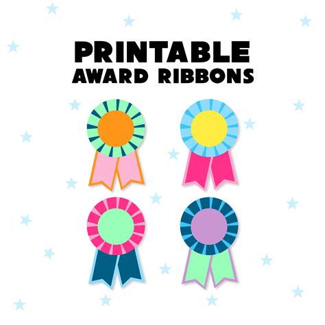 Ribbon Award Template Ideas