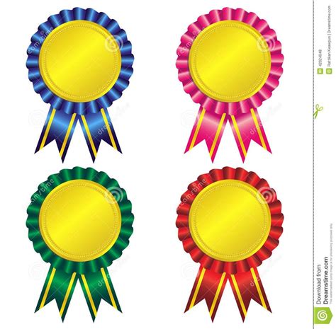 Ribbon Award Template Samples