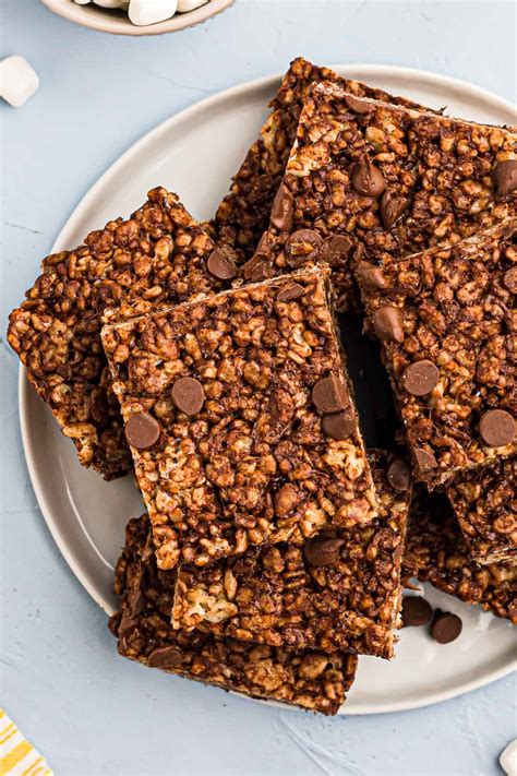 Rice Krispie Treats with Chocolate