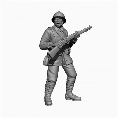 Rifleman in combat