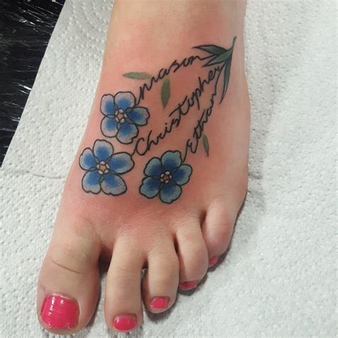 Rip tattoo designs for foot