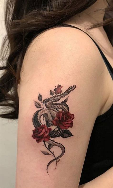 Rising Snake Tattoo