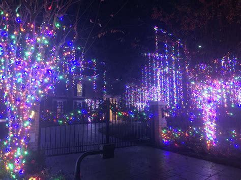 River Oaks Christmas Lights Display