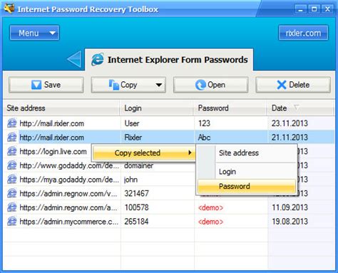 Rixler Excel Password Recovery Tool