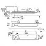 Rixson 370 Pivot Template Adjustment Step 2