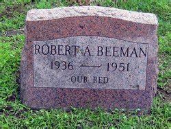 A memorial dedicated to Robert Beeman's life and legacy