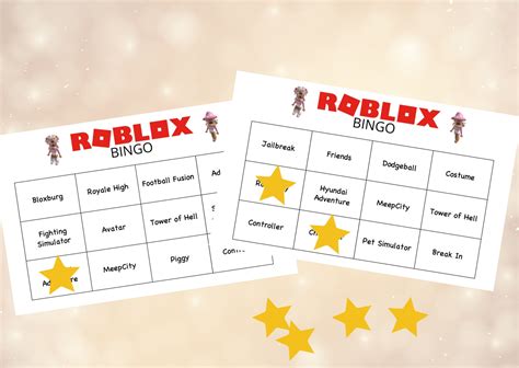 Roblox Bingo