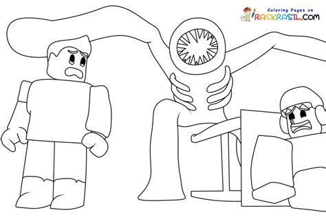 Roblox Doors Coloring Pages Gallery 1