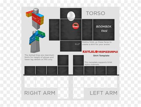 A gallery of various shirt templates for Roblox users.