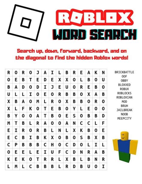 Roblox Word Search