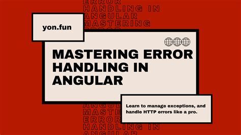 Robust Error Handling