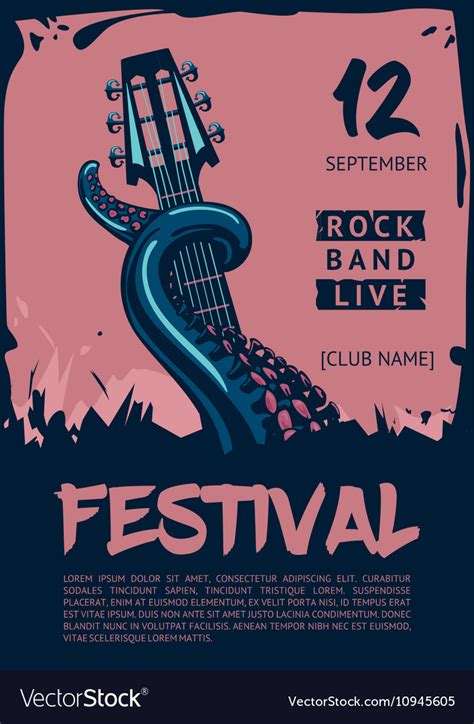 Rock Band Poster Design Ideas and Inspiration