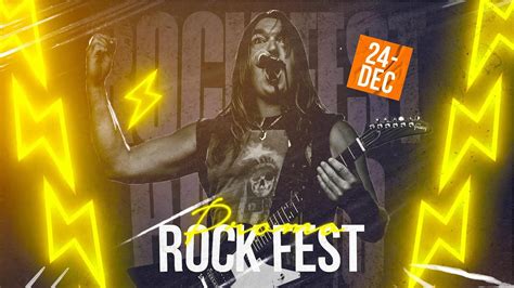 Rock festival promo video template