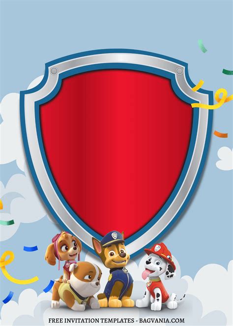 Free Rocky Paw Patrol templates