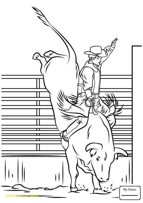 Rodeo Coloring Pages