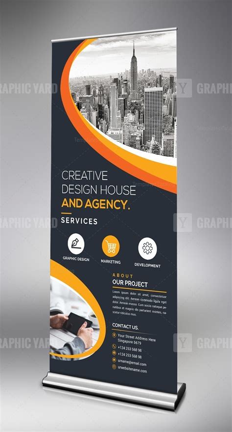 Roll Up Banner Template 7