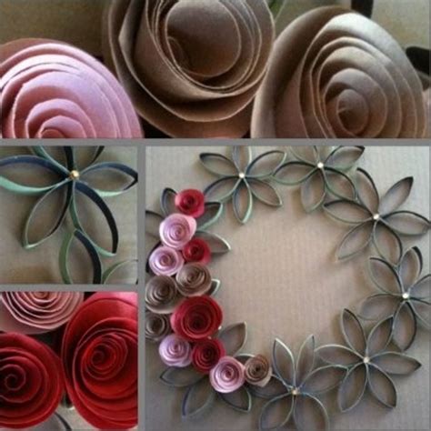 Rolled flower crafts