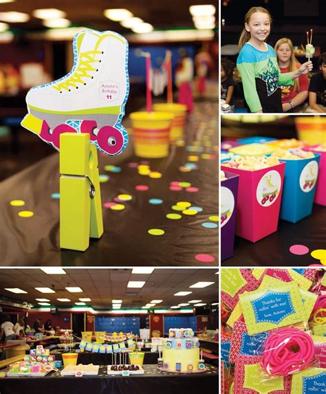 Roller skate birthday party ideas