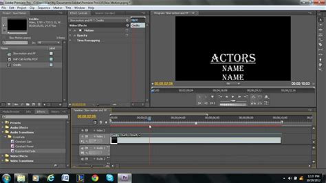 Rolling Credits Template 8