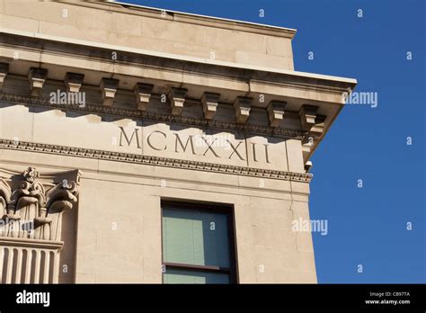 Roman Numerals in Architecture