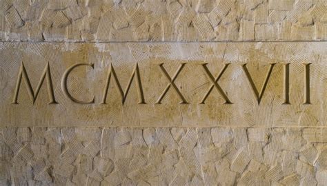 Heritage of Roman Numerals