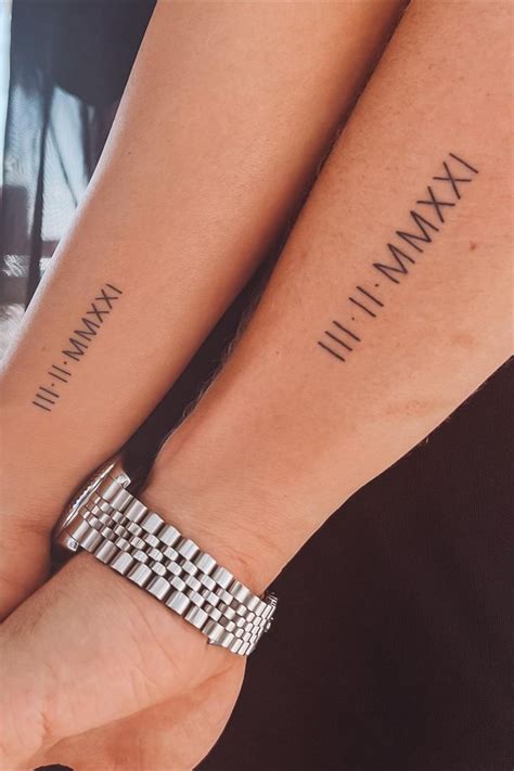 Description of Roman Numerals Tattoo Collection