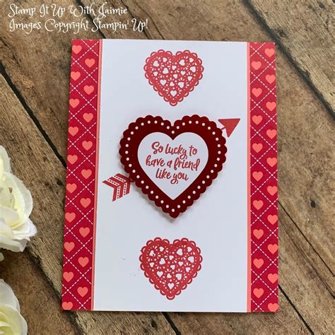 Romantic heartfelt card