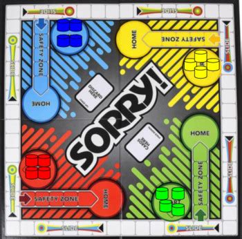 Romantic Sorry Game Board Template Example