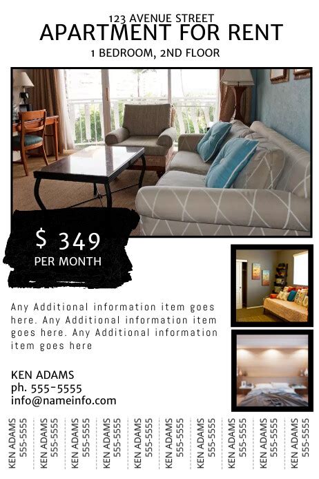 Room for Rent Flyer Template Example 7