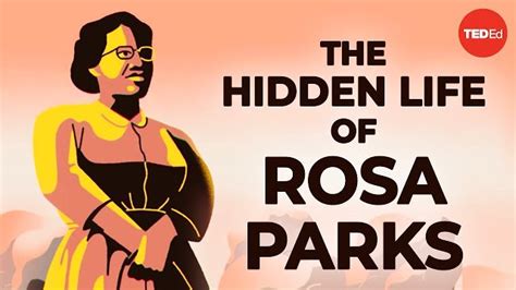 Rosa Parks, an African American civil rights activist