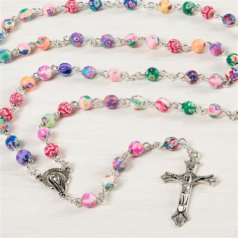 A set of rosary beads