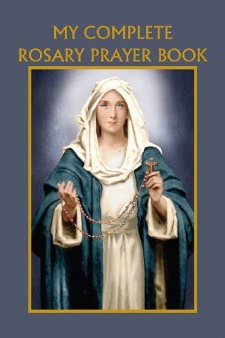 A rosary prayer book