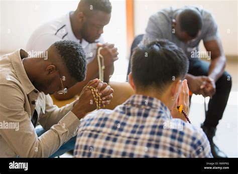 A group praying the rosary