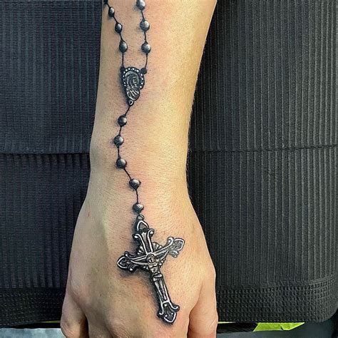 Rosary tattoo aftercare and maintenance