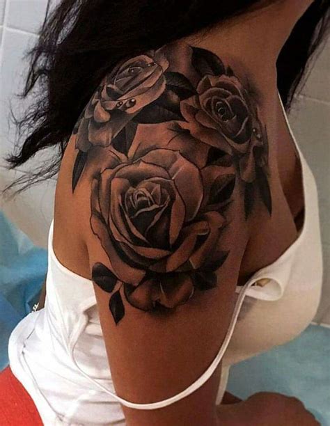 Rose tattoo designs for men and women