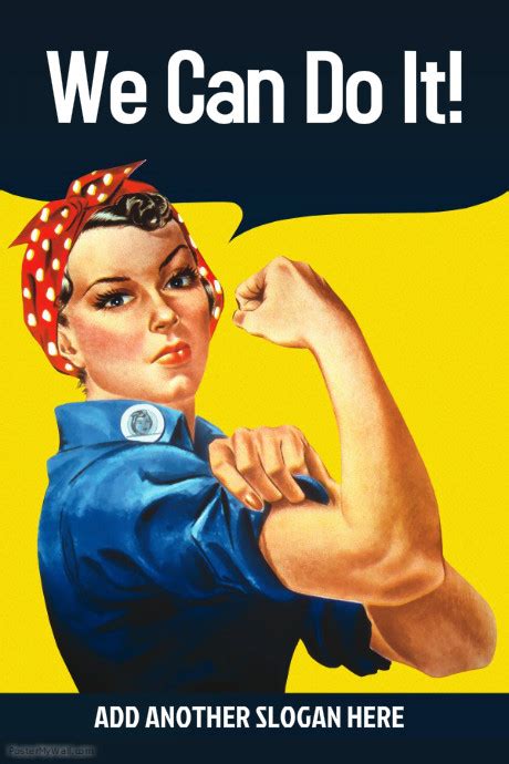 Rosie the Riveter Template