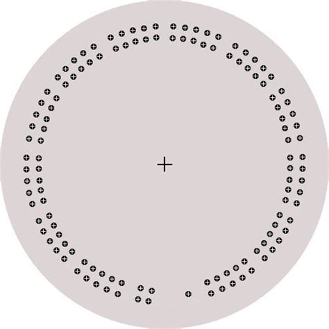 Round Crib Board Template with Hand-Drawn Design