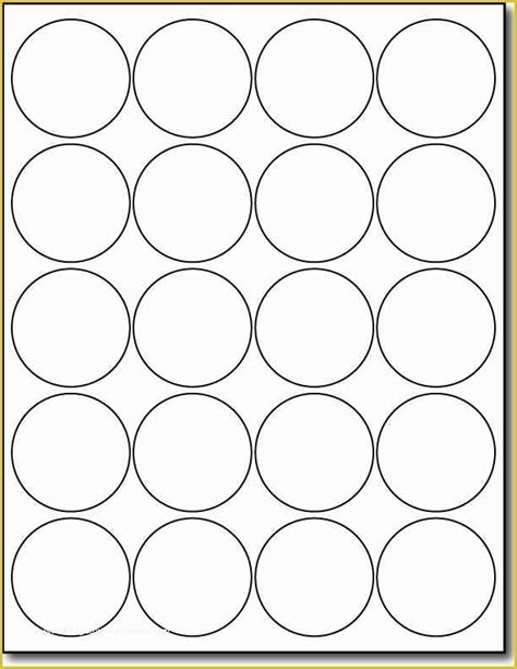 Round Image Sticker Template