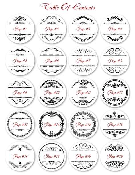 Round Label Template Design Inspiration