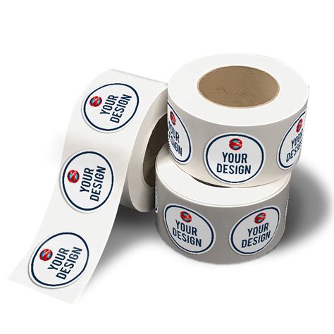 Round Labels for Marketing Materials