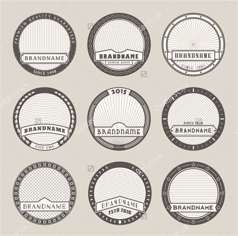 Round labels trends