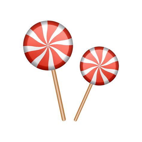 Round Peppermint Candy Template Designs