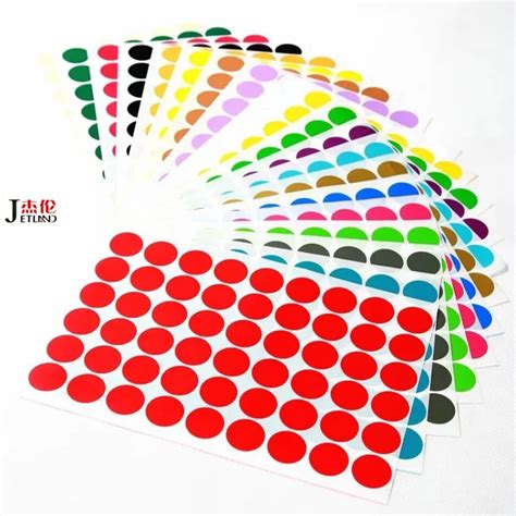 Round Sticker Paper Crafts