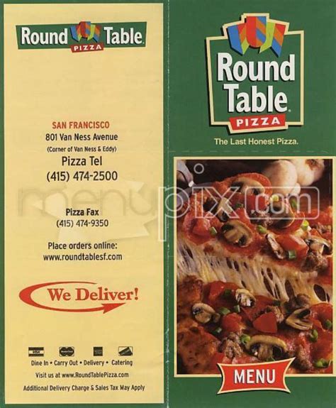 Round Table Menu