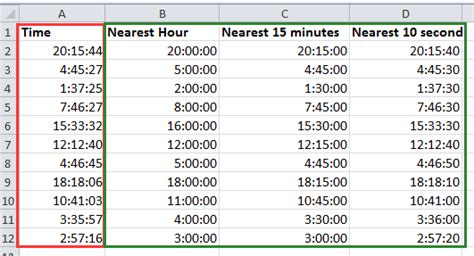 Round Time to Nearest Hour Example 10