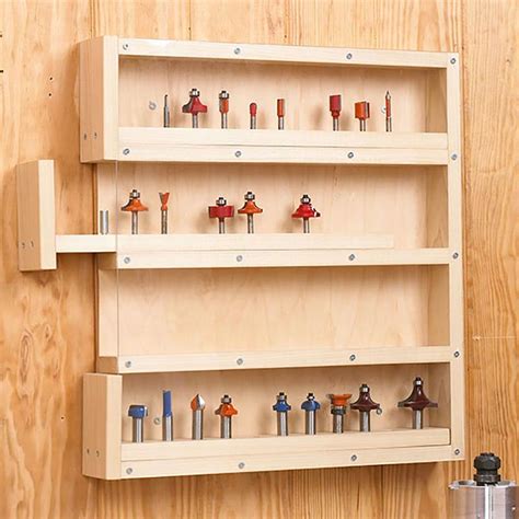 Router Bit Storage