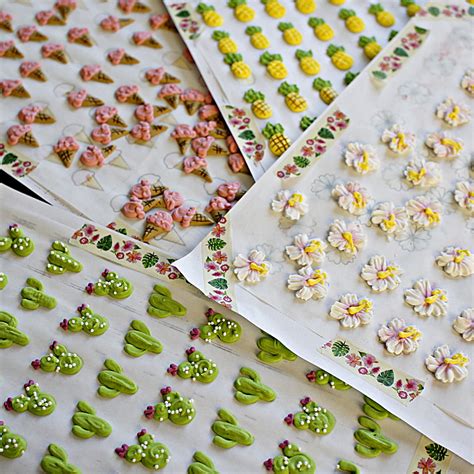 Royal Icing Transfer Template Ideas