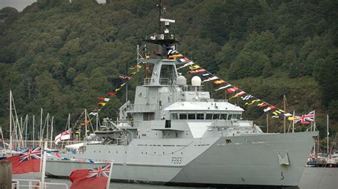 Royal Navy Patrol Ships in Action