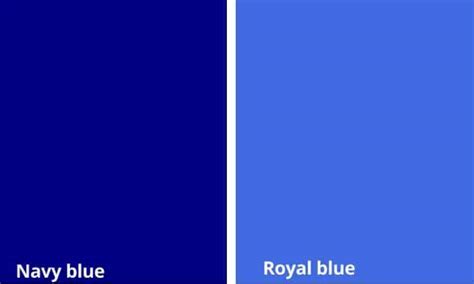 Royal Blue vs Navy Blue Comparison